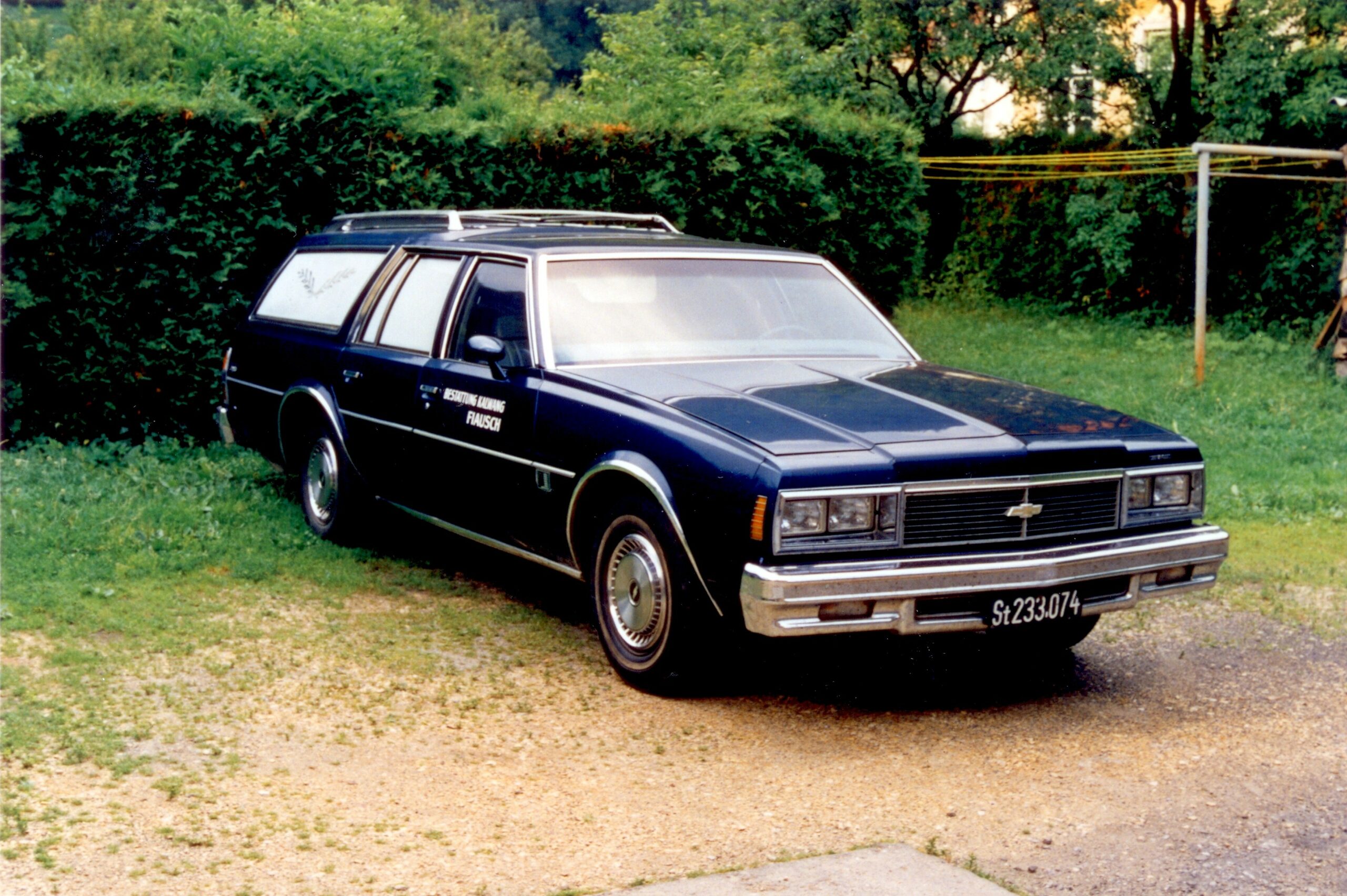 Bestattungswagen 1980